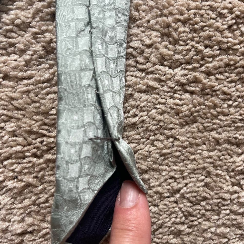 Mint Green 100% Sill Kings Size Tie - Picture 5 of 9